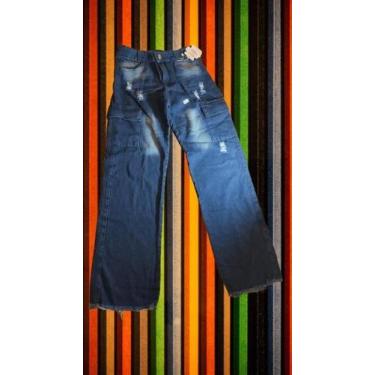 Imagem de Calça Jeans Infanto-Juvenil Femenina - generico, 16