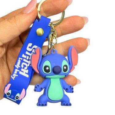 Imagem de Chaveiro Emborrachado Stitch Filme Azul - Aqui tem Guria