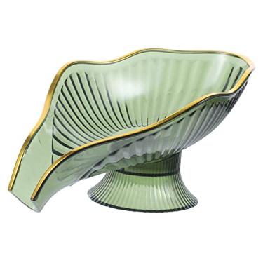 Imagem de UKCOCO Saboneteira de Plástico com Drenagem Rápida Design Cozinha Multifuncional e Durável sem Cheiro Peculiar