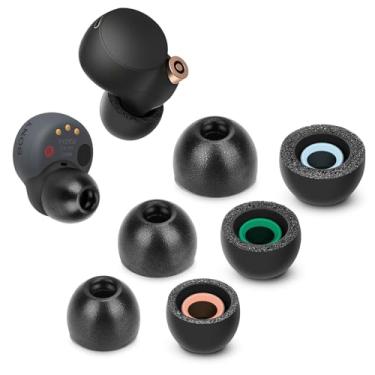 Imagem de Tang Town Pontas De Espuma Viscoelástica Para Fones Ouvido Sony, Wf-1000Xm4 / Xm3 Wf-C500 Wf-C700N Linkbuds S, Fone Sem Fio Substituição Antiderrapante, Cancelamento Ruído, 3 Pares (Tamanhos Mistos,