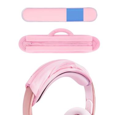 Imagem de GEEKRIA Capa Para Faixa De Cabeça Nova Com Gancho E Alça + Protetor Almofada, Sem Necessidade Ferramentas, Compatível Fones Ouvido Razer, Jbl, Plantronics, Sennheiser, Logitech, Hyperx Corsair (Gel