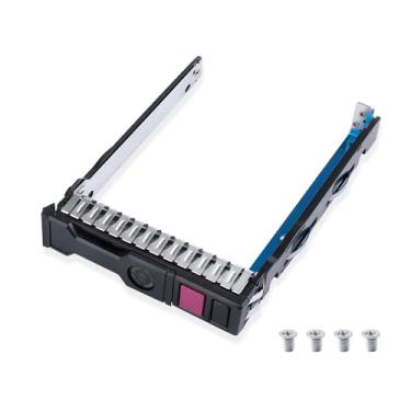 Imagem de HUYUN Suporte Para Disco Rígido Nvme Ssd De 2,5" Compatível Com Servidores Hp Proliant G10 Gen10 727695-001 Dl360 Dl380 Dl385 Dl325 Ml350, 4 Parafusos Montagem