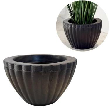 Imagem de Vaso Bacia Polietileno Para Plantas Decorativo Jardim - Flor Imp
