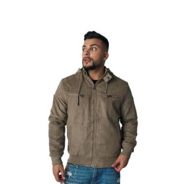 Imagem de Jaqueta Masculina Camurça Dupla Face - HAYANI, Caqui, M