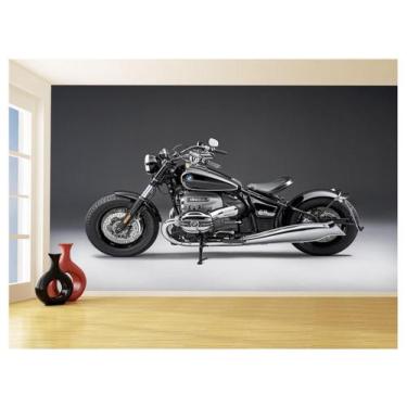 Imagem de Papel De Parede 3D Moto Custom Chopper Viagem 3,5M Bkm97 - Você Decora