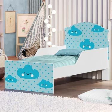Imagem de Mini Cama Nuvem Azul