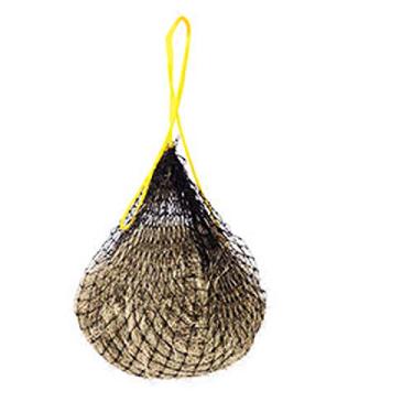 Imagem de Texas Haynet Pequena rede de feno de nylon para alimentação lenta, comporta 2 a 4 flocos de 3,8 cm, orifícios feitos nos EUA
