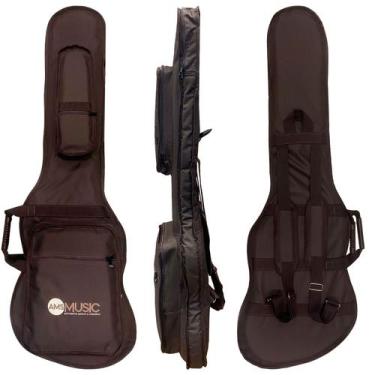 Imagem de Capa bag p/ baixo premium ny-600 marrom - ams