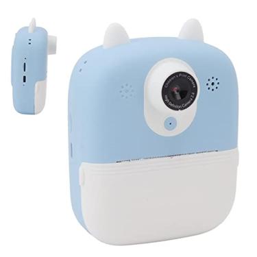Imagem de Generic Brinquedo da Câmera Selfie, Câmera Instantânea de 1080p ABS Silicone 2.4 (Azul)