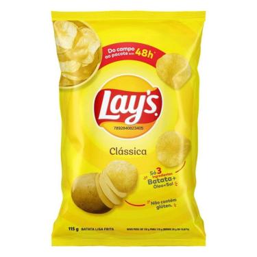 Imagem de Batata Lays Clássica 115g