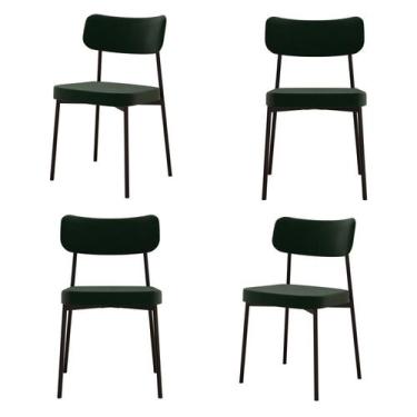 Imagem de Kit com 4 Cadeiras para Sala de Jantar Mona Yescasa