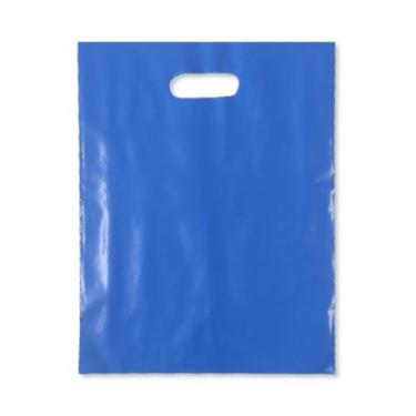 Imagem de Sacola alca vazada azul (30x40 cm.) c/ 1 kg. - TAMAROZZI