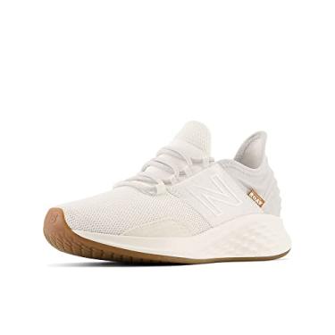 Imagem de New Balance Tênis feminino Fresh Foam Roav V1, Papel Branco/Goma, 10