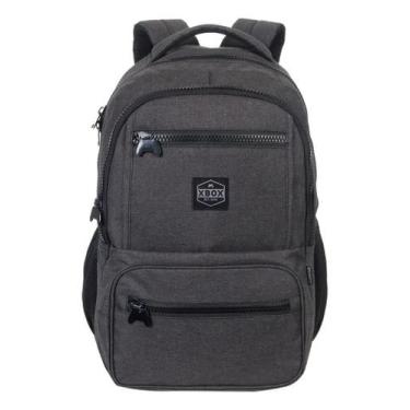 Imagem de MOCHILA DE COSTAS ESCOLAR JUVENIL 45CM XBOX COR PRETA XERYUS Cinza, M,