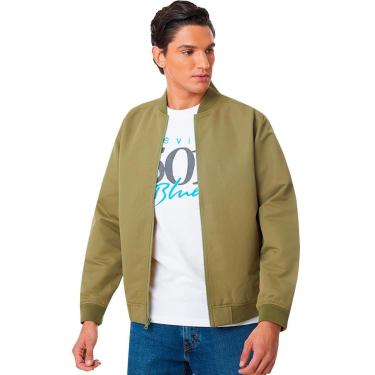 Imagem de Jaqueta Levis Masculina Corta Vento Bayview Bomber Jacket Verde Oliva-Masculino