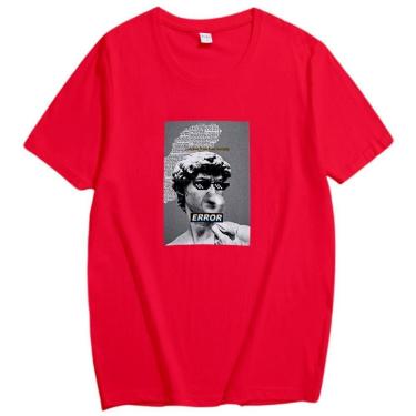 Imagem de Camiseta Error No Signal Grecia Swag Tumblr Camisa T-shirt Streetwear-Masculino