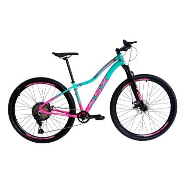Imagem de Bicicleta Aro 29 Mtb Ksx Sd7 Feminina 12v Freio a Disco Hidráulico K7 Garfo com Trava Kit 1x12-Feminino