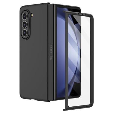 Imagem de Capa Ruky para Samsung Galaxy Z Fold 5 com protetor de tela preta