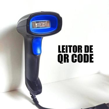 Imagem de Leitor De QR CODE e Código De Barras com USB EXBOM LCB-Q210