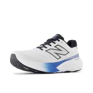 Imagem de New Balance Fresh Foam X 880 V15 Tênis de corrida masculino, Nb 103 Branco/Ágata Azul/Preto, 7 Wide