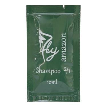 Imagem de Kit 500 Unidades Mini Shampoo 2 em 1 10ml Hotel Motel Pousada Resort Airbnb Hospedagem Hostel Hospital Spa Doação - Fragrância Melão Jasmin