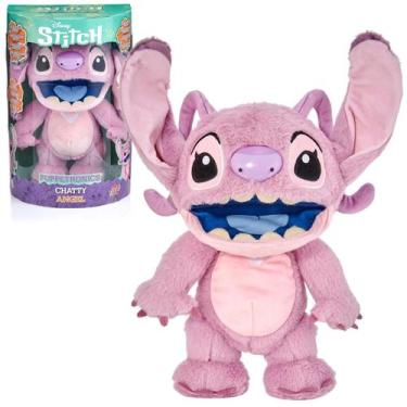 Imagem de Pelúcia Angel Robô Fantoche Interativa com Som Stitch Wow 4422 - Sunny