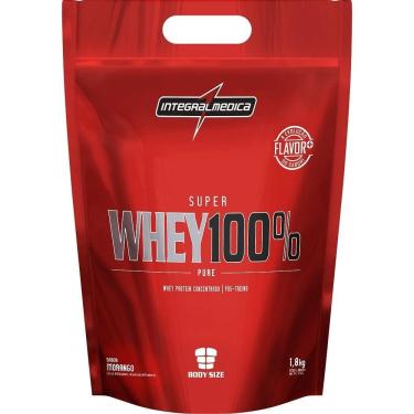 Imagem de Super whey 100% sc de 1.8kg - Morango