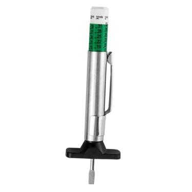 Imagem de Generic Medidor de profundidade de sulco de pneu de carro, codificado por cores, portátil, motocicleta, suprimentos profissionais precisos, ferramenta