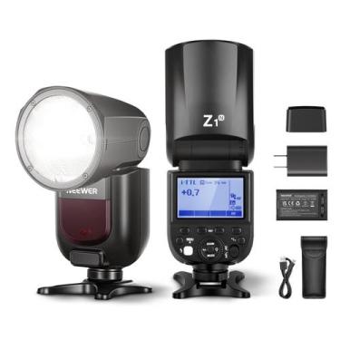 Imagem de Flash Speedlite NEEWER Z1-N para câmeras Nikon DSLR 76Ws