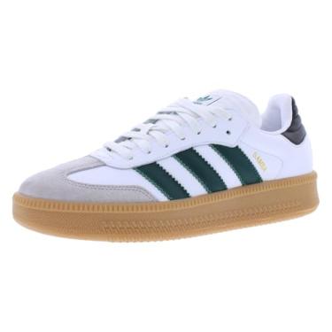 Imagem de adidas Originals Tênis masculino, Calçado branco/verde universitário/branco-pantone, 9 Women/8 Men