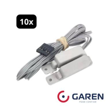 Imagem de Kit 10x Sensor Fim De Curso Basculante 5 Vias 1,60m para Motor Portão Automático Garen