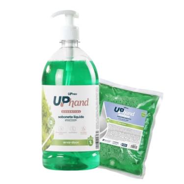Imagem de Sabonete Líquido Glicerinado UPPRO Erva Doce 1L + 1 Refil – Hidratação Suave com Pump Dispenser