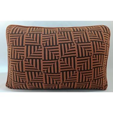 Imagem de ALMOFADA PIERA 35X50 - COR CARAMELO QUEIMADO/MARROM