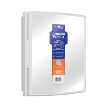 Imagem de Atlas - Armário Plástico para Banheiro na Cor Branca