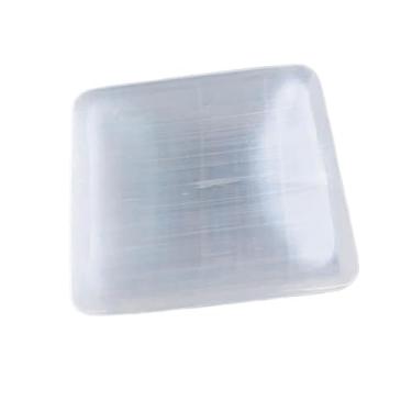 Imagem de menolana Tigela de carregamento de selenita, tigela de limpeza de cristal para limpeza e recarga, decoração de presente, estátua, ornamento de mesa, 10 Cm X 10 Cm