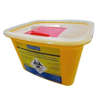 Imagem de Coletor Rígido para Perfurocortante 3 Litros (CRAL) - Vacuplast