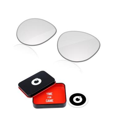 Imagem de OWORK Lentes de reposição de policarbonato para óculos de sol Ray-Ban Meta Headliner RW4009 50 mm - Eclipse Grey Photochromic