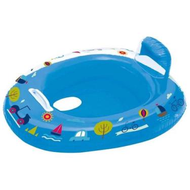 Imagem de Bote Inflável Infantil com Fralda Azul Mor