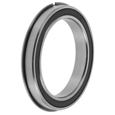 Imagem de A ABSOPRO 6807NR2RS Rolamentos rígidos de esferas 35 x 47 x 7 mm P5 rolamentos lubrificados com vedação dupla de borracha 1 peça de carro scooter skate roda universal prateado preto