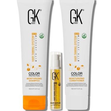 Imagem de Conjunto de shampoo e condicionador GK HAIR Color sem sulfato