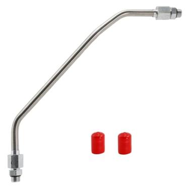 Imagem de ASTROSYNC Tubo Crossover de alta pressão com Orings adequado para Ford 7.3L Power Stroke Diesel F250 F350 F450 F550 Super Duty Excursion 1999.5-2003, HPOP X Line Cross Over Aço Inoxidável