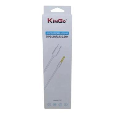 Imagem de Cabo Auxiliar Type C Para P2 3.5mm Kingo Yp-21