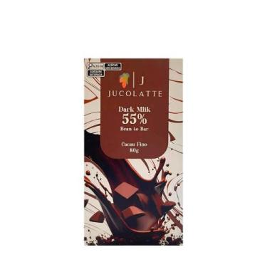 Imagem de Chocolate 55% Dark Milk Jucolatte  80g