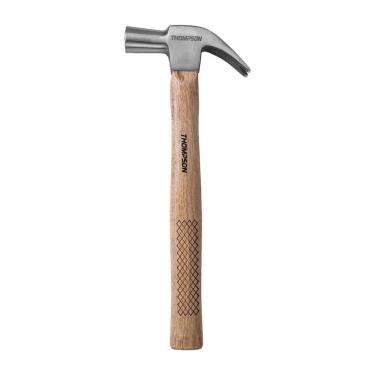 Imagem de Martelo Unha Thompson Aço Polido Cabo de Madeira 27mm