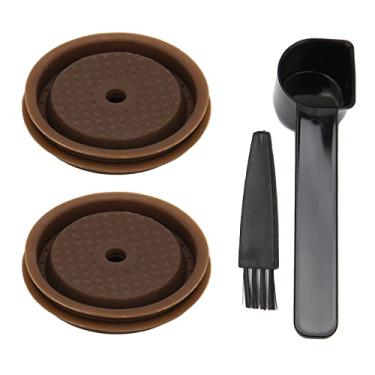 Imagem de Tampa de Cápsula de café para Vertuoline, Tampa Resiliente Ambiental de Sílica Gel de Grau Alimentício Reutilizável, Compatível Com Delonghi ENV135, ENV150, Plus,