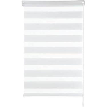 Imagem de Persiana Rolo Double Vision Galicia 120cm x 160cm Branco