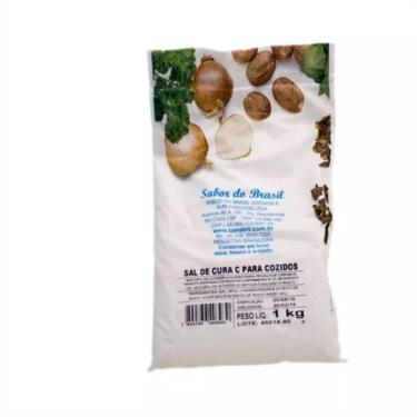 Imagem de Sal De Cura 2 Para Cozidos - Nitrito Nitrato De Sódio - 1 Kg
