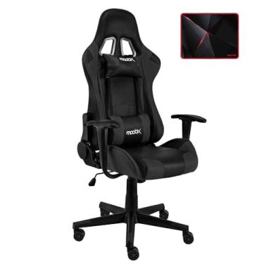 Imagem de Cadeira Gamer Moobx Gt Racer Preto + Moupad Redragon Capricorn Vermelho