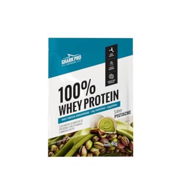 Imagem de Whey 100% - 1 Sachê 40g Pistache - Shark Pro