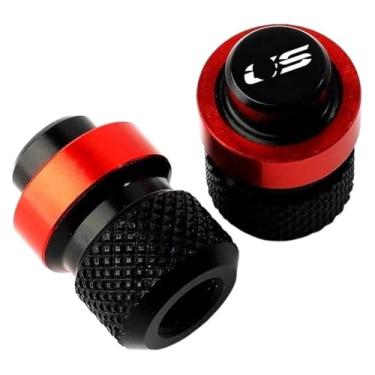 Imagem de Acessórios de motocicleta Tampas de válvula de pneu de roda de alumínio compatíveis com R1250GS R1200GS F850GS F750GS G310GS R1200 1250 GS Adventure GSA(C)